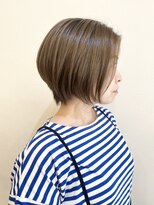 モリオ フロム ロンドン 成増店 【morio成増/一戸】大人可愛い前さがりショートボブ