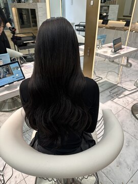 ロンドルピナス 小倉(Lond Lupinus) 黒髪カタログ/オリーブグレー/ココアベージュ/小顔に見せるヘア