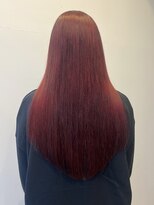 ロックス バイ マグ 松本(rocks BY MAG)&nbsp;チェリーレッド暖色カラーボルドーワインレッド春カラー