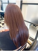 【加藤】透明感ピンクベージュ×バイカルテトリートメント