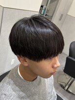 ビカムメンズヘアー 栄店(become men's hair)&nbsp;ノーセットでもキマるラウンドマッシュ