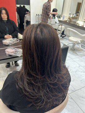 マニクレアーレ 北千住店(mani CREARE) 外国人風レイヤーカット