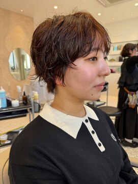 オン キャナルシティ博多前店(on) 【晴音】マッシュパーマ/マッシュショート/20代