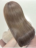 髪質改善縮毛矯正/ベージュブラウン【thisis moe】
