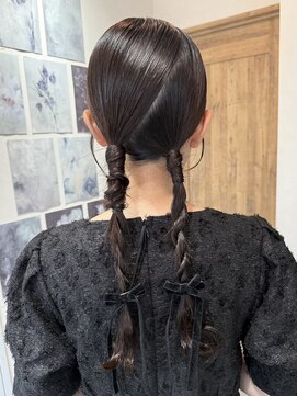 エトワ 中央店(etoi) 大分ヘアセットヘアアレンジ編み下ろしカチモリヘアたいとめ