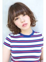 クロスオーバー(Cross Over)&nbsp;さわやかな風になびくパーマスタイル