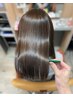 【髪質改善】メテオストレート+カットコース (ショートの長さの方)
