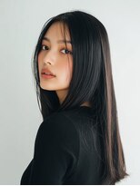 アブニール 柏たなか店(AVENIR)&nbsp;ダークパープル/ナチュラルショート/夏のヘアアレンジ/柏たなか