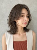 モト 船橋(moto)&nbsp;韓国ミディアムレイヤー低温デジタルパーマオリーブベージュ船橋