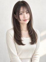 チャチャブラン アミー(cha-cha Blanc Amie)&nbsp;髪質改善ストレート×まとまるセミロング
