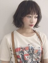ジェナ(Jena)&nbsp;ラベンダーカラーで艶髪ボブスタイル 担当 【jena】堀川 彩