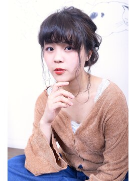 ミル 今治(1003 mille IMABALI) オトナ可愛い＊ 低めシニヨン (1001mille)