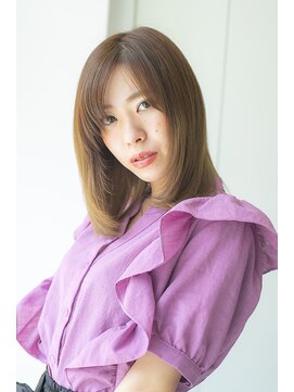 ビセル バイ シータ 川越店(becel by THETA) シンプルストレートミディアム