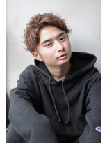 ソウス(SOURCE) 無造作パーマアップバングショート【SOURCE佐藤和弥】