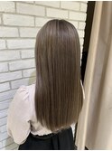 ミルクティーグレージュ×ブリーチ