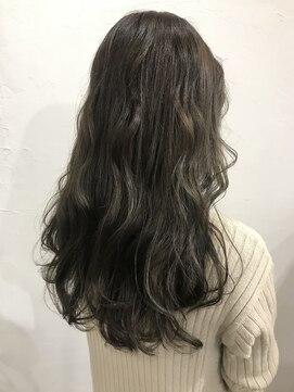 アリウス(ALIUS by posh) 【ALIUS 池袋小川】ブリーチなしカラー×グレージュ