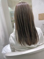 ファイブボックスヘアー 広島(five vox hair)&nbsp;【fivevox川端】ハイライト×シルバーグレージュ