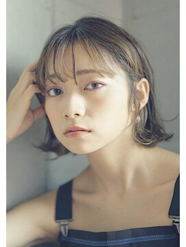 ハイジア(hygea) [hygea]ハイライトカラー アンニュイ　ボブ[薬院/警固]