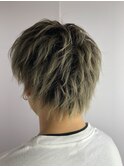 ハイトーンメンズウルフオリーブグレージュ