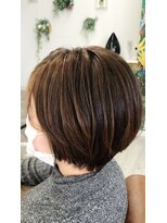 ヘアーリゾート ラ シック(hair resort La chiq)&nbsp;大人可愛い丸みショート