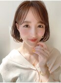 【HONEY渋谷】流し前髪×愛され大人可愛いショートボブ