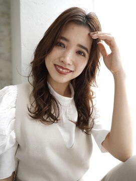 エル 横浜(eL) 【eL 横浜】トップボリュームアップ　ロング　ひし形　(大島)