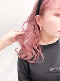 ピンクベージュ/ハイトーンピンク/肌色アップ/ミディアム