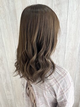 シエル 立川店(CIEL) 【CIEL原田】ハイライト×クリーミーベージュ。