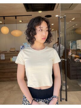 ミューズ バイ ケンジ(MUSE by KENJE) 海で活躍♪ボブパーマ