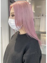 ゲーム 原宿店(GAME)&nbsp;ピンク/ダブルカラー/ケアブリーチ/髪質改善/原宿