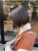【iFY 大川】ミニボブ×ラベンダーカラー