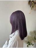 パープルシルバー系カラー