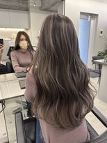 ジルブラン 横浜関内(JIL BLAN)&nbsp;ハイライトバレイヤージュダブルカラーケアプリーチ30代40代