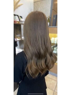 オリノ(olino) 黒染め履歴からギャルベージュ^^