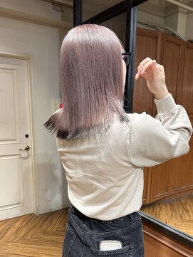 イノセンス 西宮北口店(innocence) 【津本】ミルクティーピンク エンドブラック