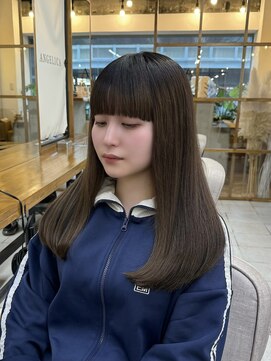 アンジェリカ 岡山店(ANGELICA) [ANGELICA 小林大樹]☆ワイドバング×レイヤーカット