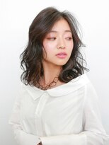 デビュー 沖縄泡瀬店(Debut)&nbsp;前髪/アンブレラカラー/こなれミディ/イメチェン/ウェーブパーマ