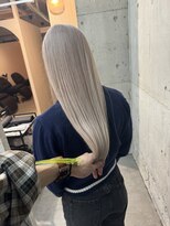 ラニヘアサロン(lani hair salon)&nbsp;ブロンド/ミルクティーカラー/ベージュ/ハイトーン/ケアブリーチ