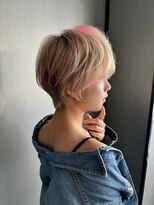 ハルキ ミナト ジャパン オオサカ(HARUKI MINATO japan OSAKA)&nbsp;30代40代50代小顔似合わせカットくびレイヤーエモージュ大人可愛