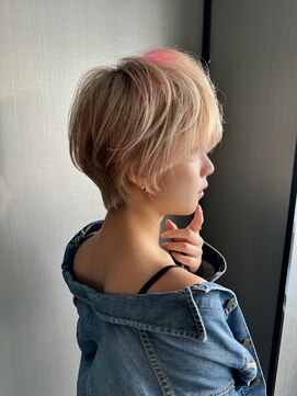 ハルキ ミナト ジャパン オオサカ(HARUKI MINATO japan OSAKA) 30代40代50代小顔似合わせカットくびレイヤーエモージュ大人可愛