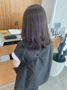 カッツ 駅家店(CUT S) 透明ラベンダーベージュカラー〇