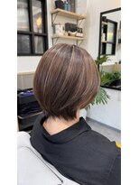 クレイドル(cradle) ショートと相性抜群のハイライトオンベージュ