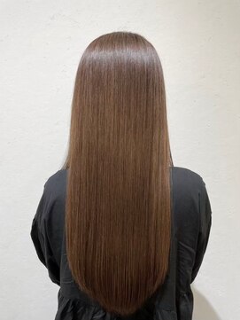 ハクバイジェービー 稲毛(hak by jb) 前髪/マチルダボブ/ピンクベージュ/インナーグレージュ[稲毛駅]