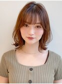 前髪 メルティーカラー 似合わせカット 小顔"