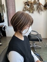 ハウオリ 金沢駅西店(Hau'oli)&nbsp;白髪ぼかし/白髪ぼかしハイライト/脱白髪染め/白髪染め/透明感