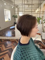 ヘアーアンドメイクアップモパ ショートボブ