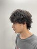 【メンズ人気No.3】カット+デザインパーマ(特殊パーマ込）￥13,200→￥12,100