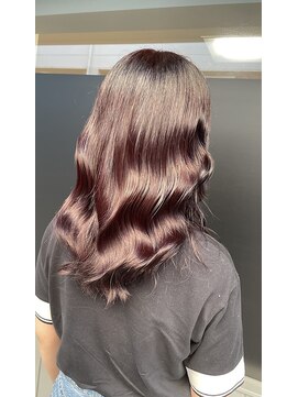 スリーク バイ ロイ 円町本店(sleek by roy) ナチュラルが好きな方へ。レッドブラウン。#ツヤ髪