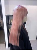着物/フェミニンロング/似合わせカット/ウェーブミディアム/栄