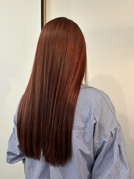 フリー(free) トレンドレッドブラウンカラー